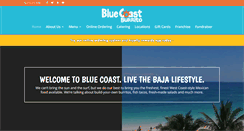 Desktop Screenshot of bluecoastburrito.com